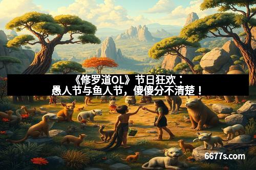 《修罗道OL》节日狂欢：愚人节与鱼人节，傻傻分不清楚！